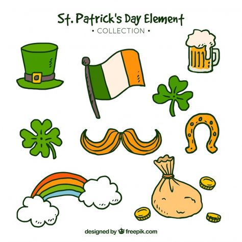 Ireland Drawing Ideas, Ireland Doodles, Irish Drawings, Ireland Drawing, Patrick Drawing, Irish Doodle, St Patricks Day Wallpaper, Ireland Culture, Saint Patricks Day Art