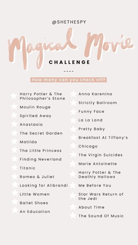 INSTAGRAM STORY TEMPLATE. FREE INSTAGRAM STORY GAMES Pick the ones you have seen October Bullet Journal Ideas, October Bullet Journal, Movie Challenge, Books And Tea, Netflix Movies To Watch, Finding Neverland, Movie To Watch List, 2020 Movies, Bullet Journal Ideas