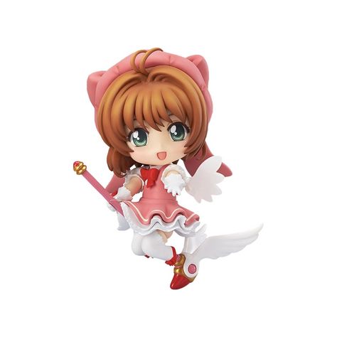 Cardcaptor Sakura Figurines, Cardcaptor Sakura Widget, Cardcaptor Sakura Nendoroid, Pink Nendoroid, Cardcaptor Sakura Pfp, Cute Nendoroid, Nendoroid Anime, Sakura Card Captor, Tsubasa Chronicles