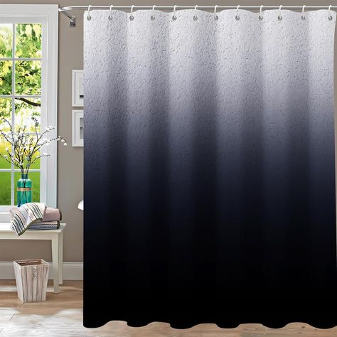 Look at all these amazing colors and styles of Shower Curtains. To see all options and to buy, please click or copy and paste the link below for Amazon. https://amzn.to/46XIXpr https://amzn.to/3yJIbzQ https://amzn.to/3Z1pgem Rustic Bathroom Shower Curtain, Gym Apartment, Farmhouse Black And White, Rustic Bathroom Shower, Ombre Shower Curtain, Black And White Shower Curtain, Shower Curtain Black, Curtains For Bathroom, Black Shower Curtains