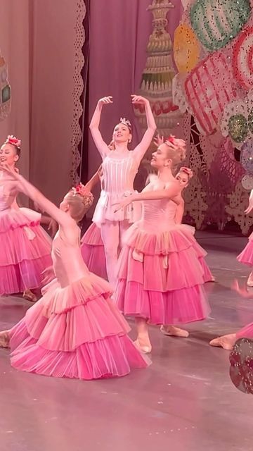 New York City Ballet Nutcracker, Nutcracker Flowers, Ballet References, Tiler Peck, Nutcracker Aesthetic, Flowers Costume, Nutcracker Season, Waltz Of The Flowers, The Nutcracker Ballet