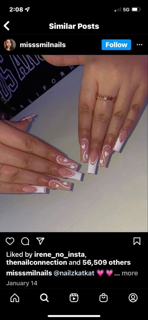 Valentines Day Nails With Initials, Nails With Initials, Valentines Nail Art Designs, Design With Letters, Lemonade Braids Hairstyles, Nails With Gold, Valentine Nail Art, Ombre Nails Glitter, Valentines Day Nails