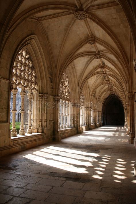 Old Monastery Aesthetic, Monestary Interior Design, Convent Aesthetic, Old Monastery, Italian Monastery, Monastery Aesthetic, Monastery Architecture, Monastery Interior, Medieval Monastery