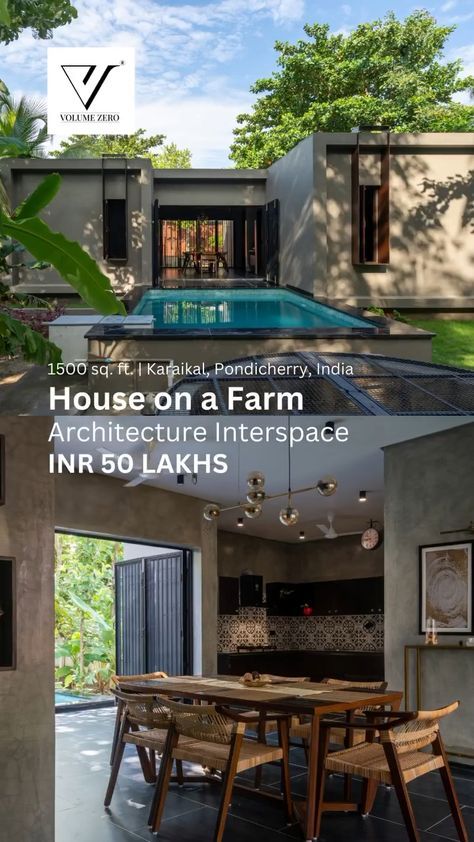 House on a Farm by Architecture Interspace The Minimal Box house by Dimensions.nsk Studio Indian House Design Ideas| Modern Indian House| Bungalow Exterior Design | Bungalow Elevation Design | Exterior Elevation Design | House Elevation| Elevation Brick Design | Indian House Design Ideas | House Design | Contemporary House Design | Brick Bungalow | Modern Bungalow | Indian Architecture | Elevation Architecture | Brick House | Exposed Brick Design | Farm House Design House Design Brick, Exposed Brick Design, Bungalow Exterior Design, Modern Indian House, House On A Farm, Bungalow Elevation Design, House Design Contemporary, Exterior Elevation Design, Elevation Architecture