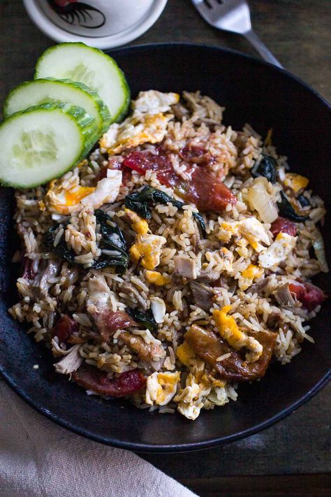 Quick, easy, authentic Thai-style duck fried rice Leftover Duck, Thai Fried Rice Recipe, Char Sui, Quick Dinner Recipes Healthy, Quick Dinner Options, Thai Fried Rice, Happy Cooking, Duck Recipes, Asian Inspired Recipes