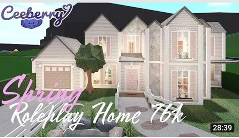 HI I would like to have this house and i have the money for it Plot Ideas, Rustic Bridal Shower Games, Bloxburg Exterior, Roblox House, Modern Family House, Two Story House Design, House Plans With Pictures, Exterior Houses, Bloxburg Houses