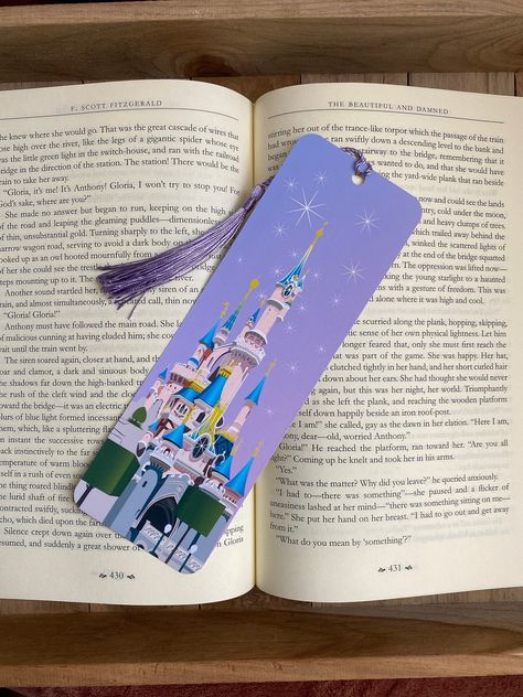 Excited to share the latest addition to my #etsy shop: Bookmark Disneyland Paris castle - EuroDisney - enchanted dreams - for books and fairytales lovers - handmade https://etsy.me/45ALUtI #sleepingbeautycastle #disneycastle #disneylandparis #castlebookmark #disneybookmark #disneylandbookmark Disney Bookmark, Bookmark Disney, Pink Princess Castle, Paris Castle, Disney Bookmarks, Disneyland Paris Castle, Chateau Disney, Sleeping Beauty Castle, Diy Bookmarks