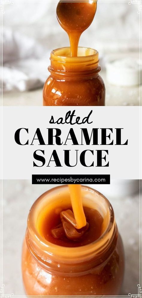 Carmel Recipe, Homemade Caramel Recipes, Salted Caramel Sauce Recipe, Caramel Sauce Recipe, Dream Dessert, Bake Christmas, Kek Lapis, Dessert Oreo, Caramel Recipes Sauce