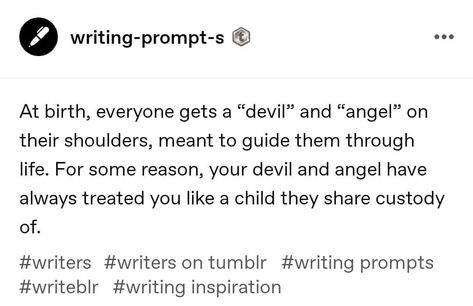 Fic Prompts Tumblr, Gay Writing Prompts, Character Au Ideas, Prompts Tumblr, Cute Prompts, Fic Prompts, Au Prompts, Writing Prompts Funny, Writing Humor