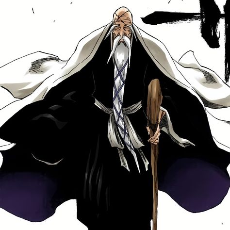 Yamamoto Bleach Icon, Manga Icons Pfp, Genryusai Yamamoto, Yamamoto Genryusai, Yamamoto Bleach, Shigekuni Yamamoto, Bleach Anime Manga, Anime Manga Icons, Manga Colored