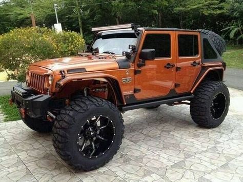 The 100 Best Photos of the Week (37) Orange Jeep, Accessoires 4x4, E90 Bmw, Badass Jeep, Jeep Photos, Jeep Mods, Hors Route, Lifted Jeep, Custom Jeep