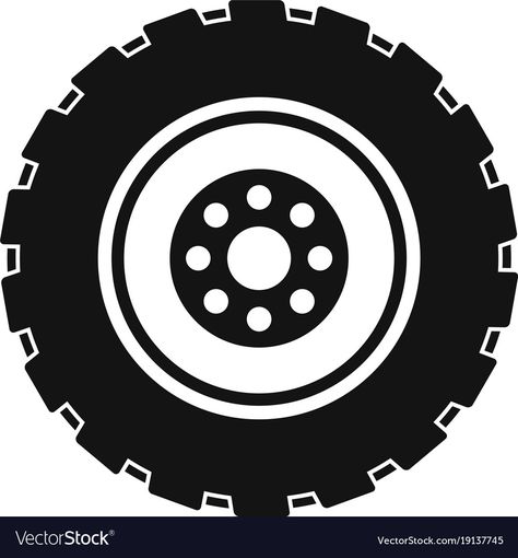 Tire Icon, Tire Vector, Cityscape Drawing, Urban Tribes, Fancy Writing, Transportation Crafts, Monster Trucks Birthday Party, Monster Truck Birthday, Trucks Birthday Party