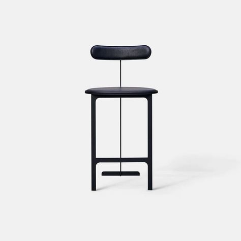 Yabu Pushelberg, Designer Bar Stools, Inexpensive Furniture, Round Chair, Bar Chair, Diy Metal, Diy Chair, Metal Structure, Bar Chairs