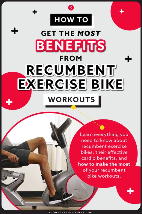 Recumbent Bike Workout Beginners, Exercise Bike Workout Beginner, Recumbent Bike Benefits, Acl Exercises, Stationary Bike Benefits, Exercise Bike Workout, Cardio Benefits, Bike Workouts, Recumbent Exercise Bike