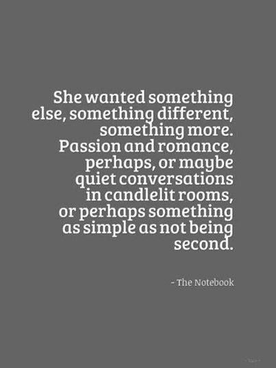 tired of being the last person :( Fina Ord, The Notebook, New Energy, Quotable Quotes, A Quote, Movie Quotes, Great Quotes, Beautiful Words, Wise Words