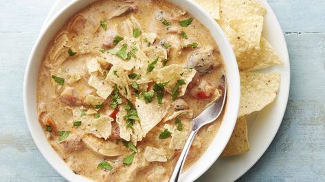 King Ranch Chicken Soup, Ranch Chicken Soup, King Ranch Chicken, Crockpot Soups, Winter Dinners, Pillsbury Recipes, Pot Dinners, Favorite Dinner, Dump Meals