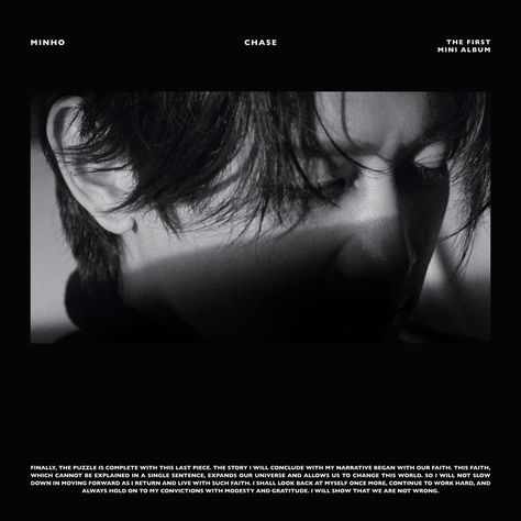 #MINHO #ミンホ #SHINee #CHASE Minho Chase, Shinee Albums, Prove Love, Minho Shinee, English Lyrics, Hip Hop Songs, Shinee Minho, Sm Entertainment, Pop Albums