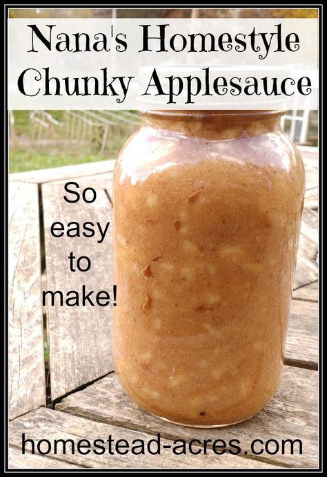 Chunky Applesauce Recipe, Apple Canning, Applesauce Recipes Canning, Chunky Applesauce, Applesauce Recipes, Canning Applesauce, Canned Applesauce, Applesauce Recipe, Canning Fruit