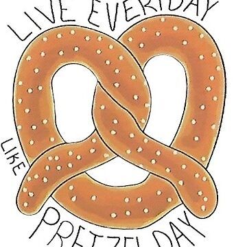 Pretzel Day, The Office Stickers, December 17, Top Artists, Sticker Design, Sell Your Art, The Office, Vinyl Sticker, Tattoo Ideas