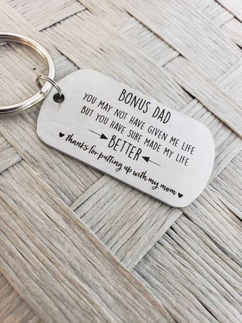 Bonus Dad Gifts For Fathers Day, Genesis Sanchez, Step Dad Fathers Day Gifts, Stepdad Gifts, Happy Fathers Day Photos, Stepdad Fathers Day Gifts, Diy Father's Day Crafts, Inappropriate Gift, 1st Fathers Day Gifts