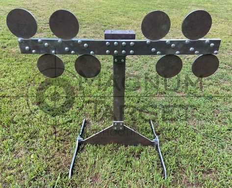 Diy Targets For Shooting, Metal Shooting Targets, Reactive Targets, Steel Shooting Targets, Shooting Target, Steel Targets, Plate Rack, Shooting Targets, Target Practice