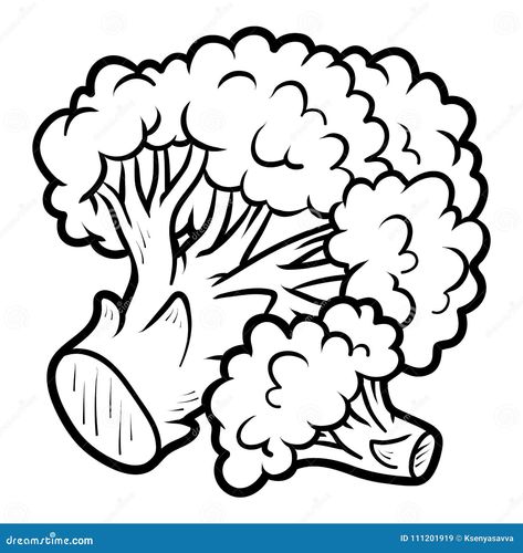 Broccoli Illustration, Broccoli Drawing, Creative Clips Clipart, Creative Clips, Colouring Page, Phone Art, Animal Coloring, Animal Coloring Pages, Screen Savers