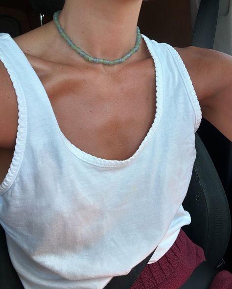 simple summer outfit #whitetank #chunkyjewelry #outfitinspiration My Sunflower, Simple Summer Outfits, Tank Outfit, Summer Goals, Chunky Jewelry, White Tank, Summer Outfit, Summer Time, Tomatoes