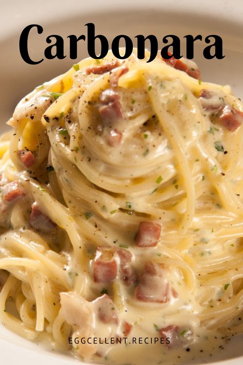 Spaghetti Carbonara is a beloved Italian pasta dish known for its simplicity and rich, creamy sauce carbonara pasta | carbonara pasta easy | carbonara pasta creamy | carbonara pasta creamy bacon | carbonara pasta creamy recipe | creamy carbonara pasta easy | creamy carbonara pasta recipes | pasta carbonara recipe authentic | cabanara pasta recipe chicken carbonara | pasta recipes carbonara | best pasta carbonara recipe Cabanara Pasta Recipe, Pasta Carbonara Recipe Authentic, Carbonara Pasta Easy, Pasta Recipes Carbonara, Carbonara Pasta Recipes, Bacon Carbonara Pasta, Creamy Carbonara Pasta, Carbonara Recipe Authentic, Creamy Bacon Carbonara