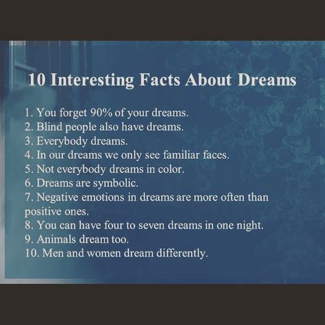 Dream facts #sleep #dreamfacts #dreams #sleepy #relaxation #relax #nightime #bed Sleeping Facts, Interesting Facts About Dreams, Blood Compatibility, Dream Facts, Sleep Facts, Dream Psychology, Dream Analysis, Psychology Memes, Facts About Dreams