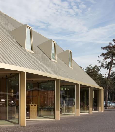 Park Pavilion / Monadnock + De Zwarte Hond Dormer Roof, Inspiring Architecture, Park Pavilion, Roof Shapes, Park Restaurant, Roof Extension, Neoclassical Architecture, Roof Architecture, Dormer Windows