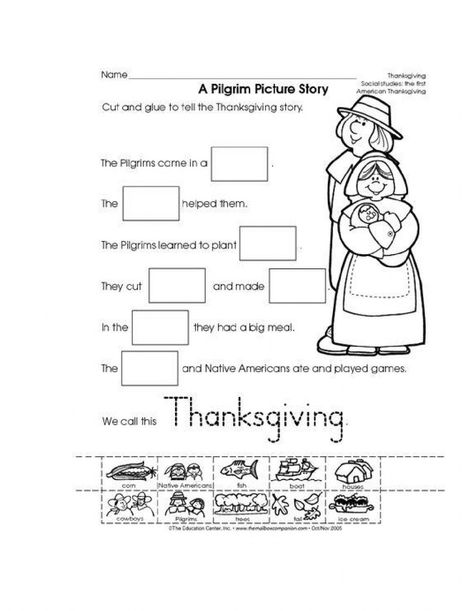 Thanksgiving online activity for 2. You can do the exercises online or download the worksheet as pdf. Thankful Worksheets For Kids, Thanksgiving Interactive, Thanksgiving Activity Sheets, Thanksgiving History, Christian Thanksgiving, Thanksgiving Stories, Thanksgiving Worksheets, The Worksheet, Thanks Giving