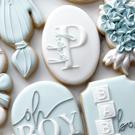 Oh Boy Cookies Decorated, Oh Boy Baby Shower Cookies, Oh Boy Cookies, Baby Boy Cookies Decorated, Baby Shower Boy Cookies, Baby Shower Cookies Boy, Baby Boy Sugar Cookies, Baby Shower Cookies For Boy, Baby Shower Decorated Cookies