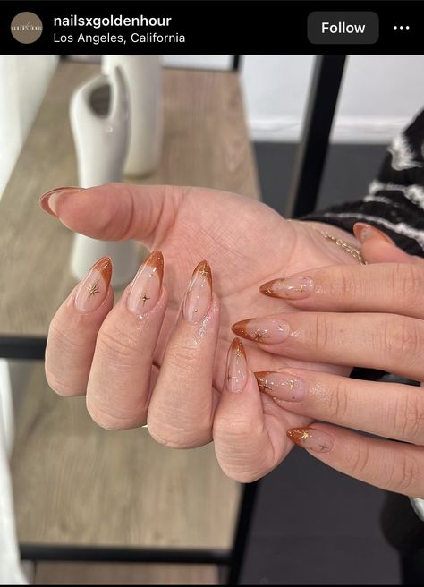 Sparkly Acrylic Nails, Holloween Nails, Fall Tones, Casual Nails, Classy Acrylic Nails, Pretty Gel Nails, Almond Acrylic Nails, Nails Only, Autumn Nails