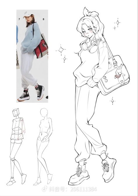 Reference Drawing, Body Reference Drawing, Figure Sketching, 캐릭터 드로잉, Poses References, Figure Drawing Reference, Anime Drawings Tutorials, Art Poses, Art Tutorials Drawing