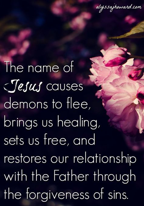 The name of Jesus isn’t to be taken lightly. It is to be honored and praised. As followers of Christ, we have been given the honor of being a part of the family of God and co-heirs with Christ. We have been given a unique authority in Jesus’ name in order to advance the Kingdom and spread the Good News to the world. In The Name Of Jesus, In Jesus Name, Healing Scriptures, Jesus Name, Bible Prayers, Jesus Is Lord, Christian Quotes Inspirational, Lord Jesus Christ, The Father