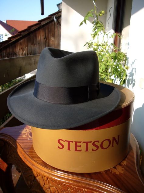 Stetson Fedora Men, Stetson Fedora, Mens Dress Hats, Gentleman Hat, Mens Fasion, Mens Hats, Stetson Hat, Bargain Hunter, The Lane