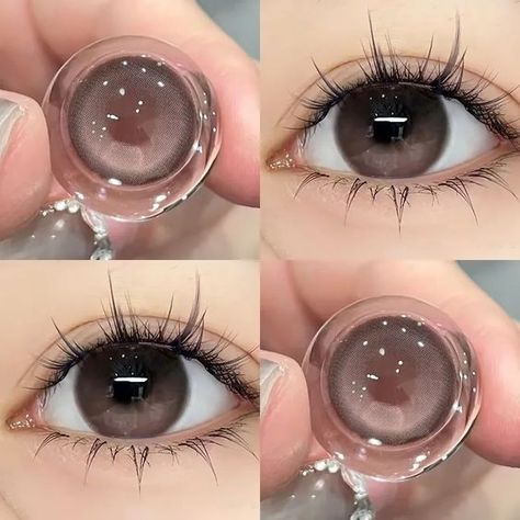 Contact Lenses Aesthetic, Rare Eye Colors, Eye Lens Colour, Rare Eyes, Anime Eye Makeup, Eye Contacts, Beautiful Eyes Color, Fancy Makeup, Eye Cover