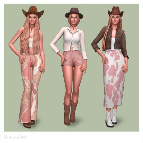 Ts4 Country Clothes, Sims 4 Cc Clothes Female Country, Cowgirl Outfits Sims 4 Cc, Sims 4 Cc Country Clothes Maxis Match, The Sims 4 Cowgirl Cc, Sims 4 Western Clothes, Sims 4 Farm Outfits, Sims 4 Farmer Clothes, Sims 4 Cc Cowgirl Hat