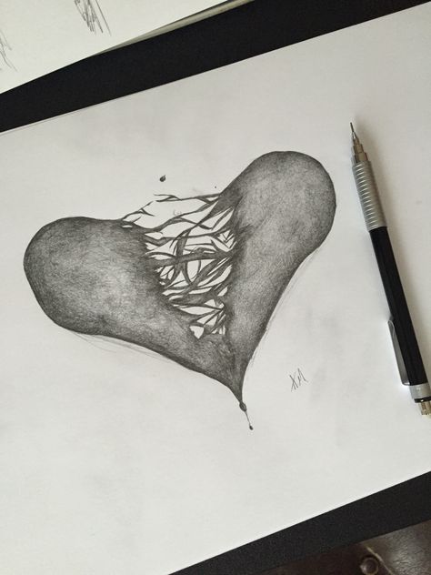 Torn Drawing, Poem Collage, Open Heart Tattoo, M Heart, Movement Therapy, Coffee Van, Find Your Soulmate, Heart Tattoos, Cartoon Heart