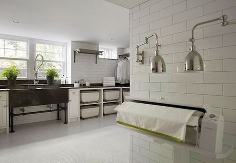 Huge white laundry room Liz Caan, Transitional Laundry Room, Ideas Entryway, White Laundry Rooms, Laundry Room/mud Room, Basement Laundry Room, Dream Laundry Room, Basement Laundry, Large Laundry Rooms