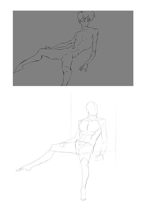 Drawing Critique of the male figure in a seated, slouched pose. Slouched Pose, Slouching Pose, Male Figure, Drawing Poses, Color Theory, Art Reference Poses, Pose Reference, Art Reference, Drawings