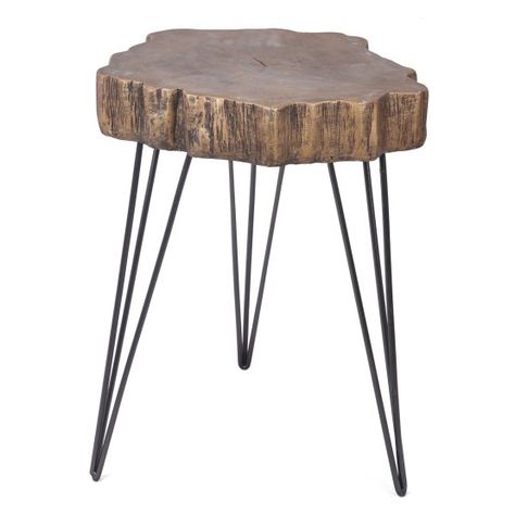 Moes Home Collection Wafer Accent Table Pin Leg Table, Crushed Velvet Sofa, Modern Accent Table, Hairpin Leg Table, Metal Accent Table, Modern Accent Tables, Modern End Tables, Modern Side Table, Hairpin Legs