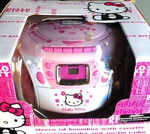 Hello Kitty Stereo, Hello Kitty Boombox Aesthetic, Cute Cd Player, Hello Kitty Radio, Hello Kitty Cd Player, Cd Player Aesthetic, Pink Cd Player, Pink Cybercore, Hello Kitty Clock