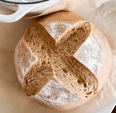 Einkorn Sourdough Bread Einkorn Sourdough Bread, Einkorn Sourdough, Homemade Sourdough Bread Recipes, Einkorn Bread, Farmhouse On Boone, Einkorn Recipes, Sourdough Pizza Crust, Whole Wheat Sourdough, Sourdough Sandwich