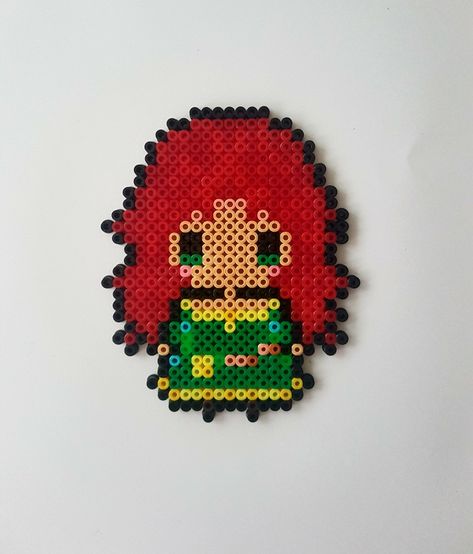 Merida Hama Beads ~Handuşka~ Hama Beads Disney, Melty Beads, Hama Beads, Art Diy, Pixel Art, Mario Characters, Beads, Disney, Canvas