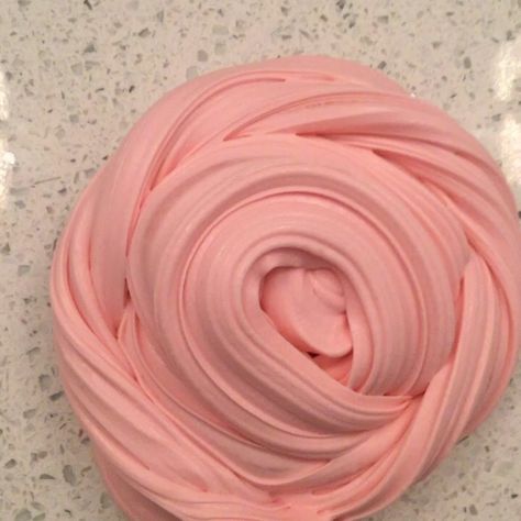 Pink Fluffy Bubblegum slime Butter Slime Without Clay, Butter Slime Recipe, Slime Swirl, Bubblegum Slime, Diy Butter, Clay Easy, Slime Collection, Slime Ideas, Pretty Slime