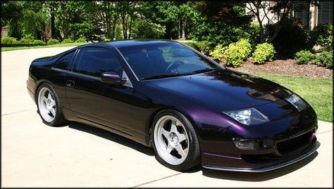 1996 Nissan 300zx Midnight Purple Metallic Slicktop rarest Z32 chassis ever… Midnight Purple Car Paint, Midnight Purple Car, Car Paint Colors, Midnight Purple, Purple Car, Best Jdm Cars, Nissan 300zx, Purple Metallic, Custom Muscle Cars