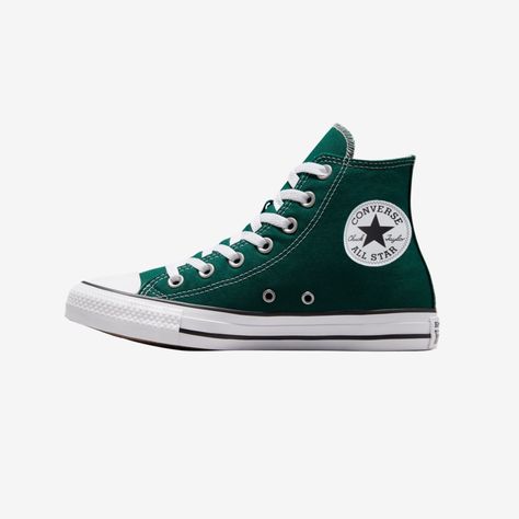 New In Box Black Converse Platform, Dark Green Converse, Colored Converse, Knee High Sneakers, Star Dragon, All Star Lugged, Cute Converse, Converse Womens, Converse Shoes Womens