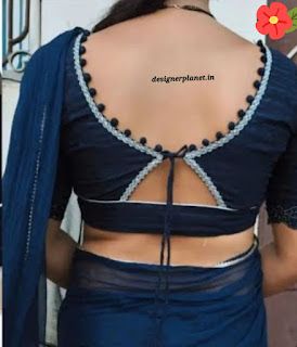 Blouse Neck design 2024 Blaous Design Back Blouse, Blouse New Designs Style 2024, New Blouse Designs Fashion 2024, Blouse Design For Women, Latest Blouse Neck Designs, Lace Blouse Design, Long Blouse Designs, Patch Work Blouse Designs, Cotton Blouse Design