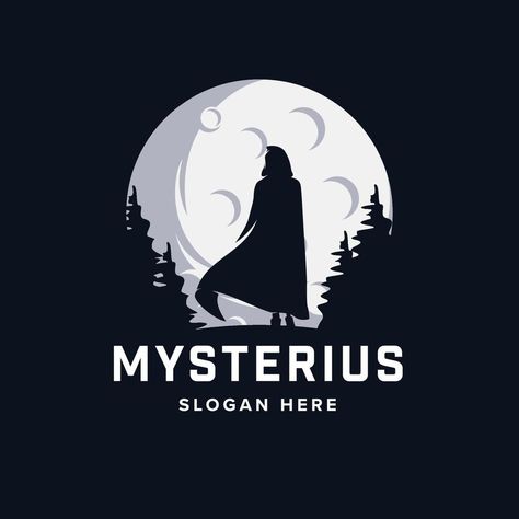 Mystery Logo Design, Mysterious Logo Design, Mystery Logo, Film Branding, History Logo, Sports Mascot, Mysterious Man, Mystery Of History, Eagle Logo